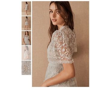 Rare NWT Needle & Thread Emiliana Dress Ice Blue